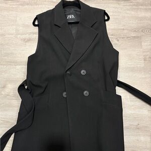 Zara Black blazer Dress